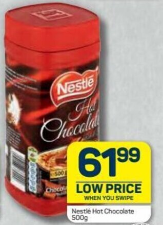 Nestlé Hot Chocolate 500g