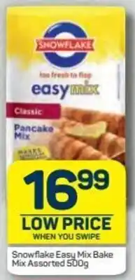 Pick n Pay Hypermarket Snowflake Classic Pancake Mix 500g offer