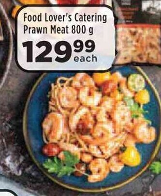 Food Lover's Market Food Lover's Catering Prawn Meat 800g offer