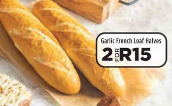Garlic French Loaf Halves