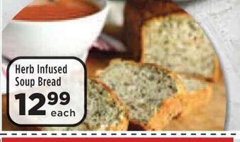 Food Lover's Market Herb Infused Soup Bread offer