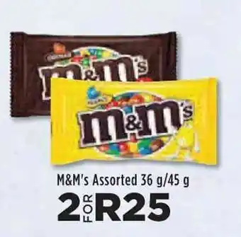 Food Lover's Market M&M's Assorted 36g / 45g offer
