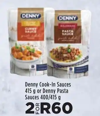 Denny Cook-In Sauces 415g or Denny Pasta Sauces 400 / 415g