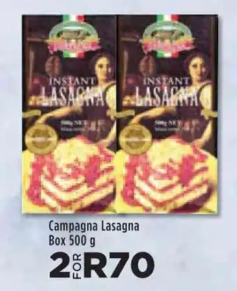 Food Lover's Market Campagna Lasagna Box 500g offer