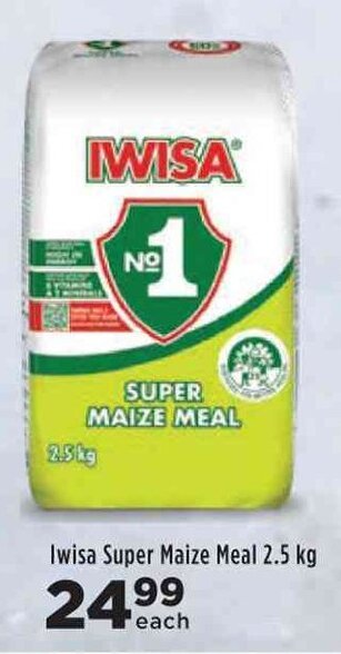 Iwisa Super Maize Meal 2.5 kg