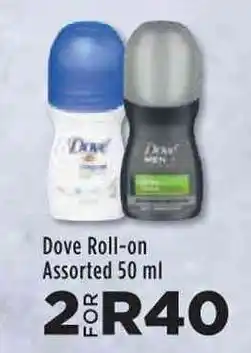 Dove Roll-On Assorted 50 ml