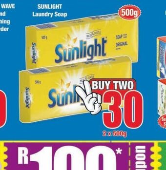Boxer Sunlight laundry soap 2 offer