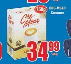 Boxer Cre-mear creamer offer