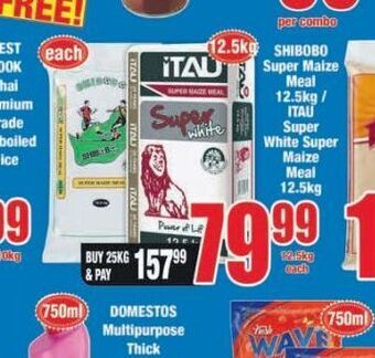 Boxer Shibobo maize meal offer