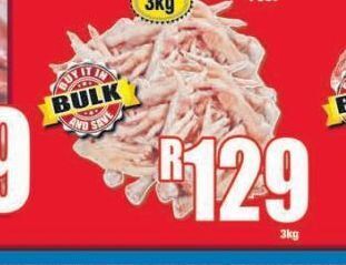 Boxer Chicken feet offer