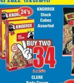 Boxer Knorrox stock cubes 2 offer