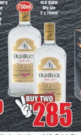 Old buck gin 2