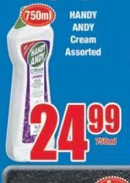 Boxer Handy andy cleaners offer