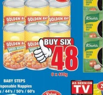 Boxer Golden ray baked beans 6 offer