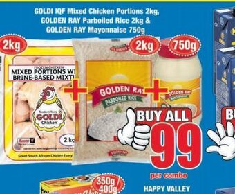 Boxer Goldi chicken offer