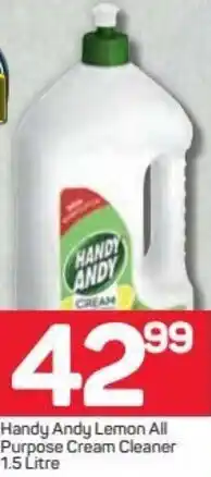 Pick n Pay Hypermarket Handy Andy Lemon All Purpose Cream Cleaner 1.5L offer