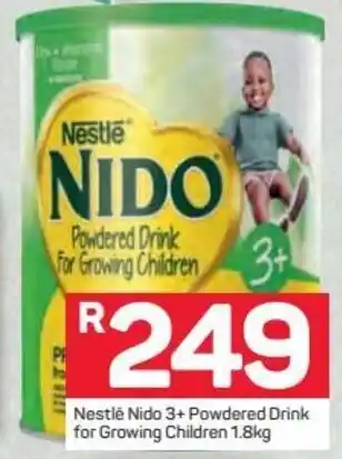 Pick n Pay Hypermarket Nestlé Nido 3+ Powdered Drink 1,8kg offer
