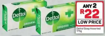 Pick n Pay Hypermarket Dettol Soap 2 x 175g offer