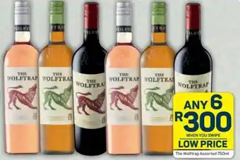 Pick n Pay Hypermarket The Wolftrap Assorted 6 x 750ml offer