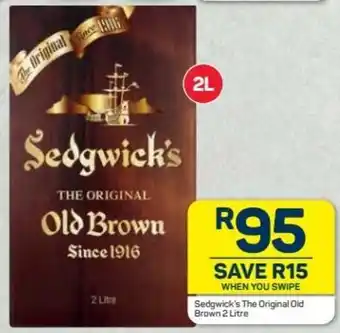 Pick n Pay Hypermarket Sedgewick's the Original Old Brown 2L offer