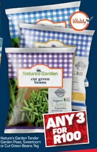 Pick n Pay Hypermarket Nature Garden Cut Green Beans 3 x 1kg offer