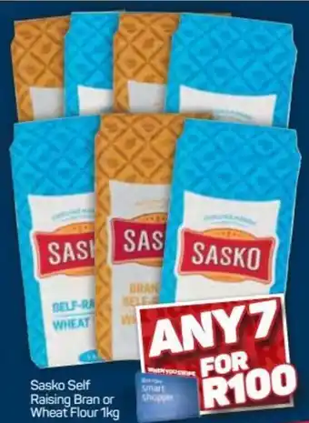 Pick n Pay Hypermarket Sasko Self Raising Wheat Flour 7 x 1kg offer