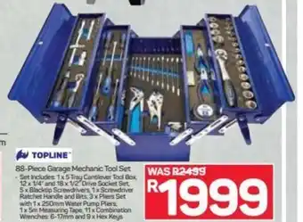 Pick n Pay Hypermarket Topline Garage Mechanic Tool Set 88-Piece offer