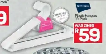Pick n Pay Hypermarket Plastic Hangers 10-pack offer