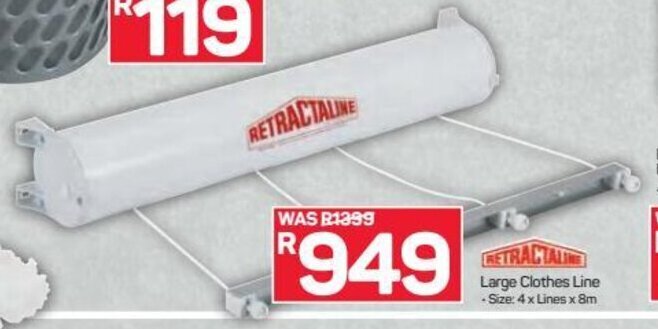 Pick n Pay Hypermarket Retractaline Large Clothes Line offer