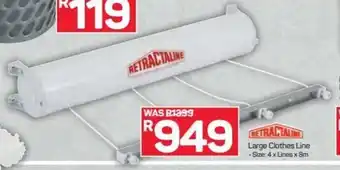 Retractaline Large Clothes Line
