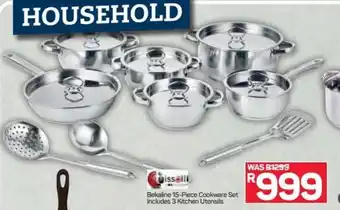 Bekaline Cookware Set 15-piece