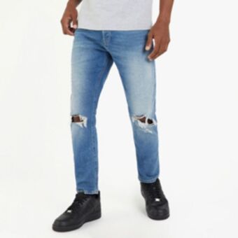 Redbat men's medium blue skinny jeans 