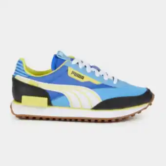 Sportscene Puma junior court rider blue sneaker offer