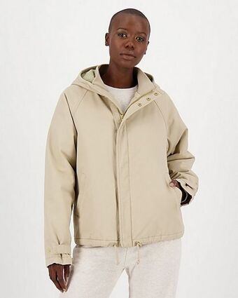 Old khaki women's demmy parka jacket