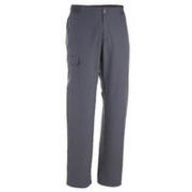 Nh100 men’s country walking trousers grey offer at Decathlon