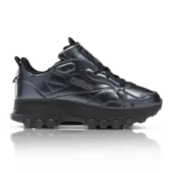 Sportscene Reebok x cardi b junior classic leather black sneaker offer