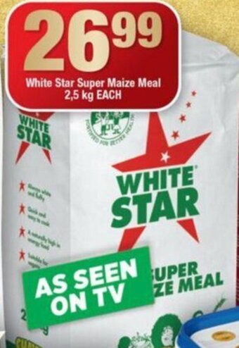 White Star Super Maize Meal 2.5 kg each