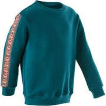 Kids' baby gym sweatshirt decat'oons - blue print