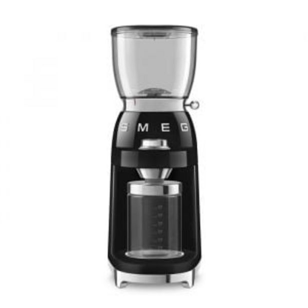 Smeg black retro coffee grinder 
