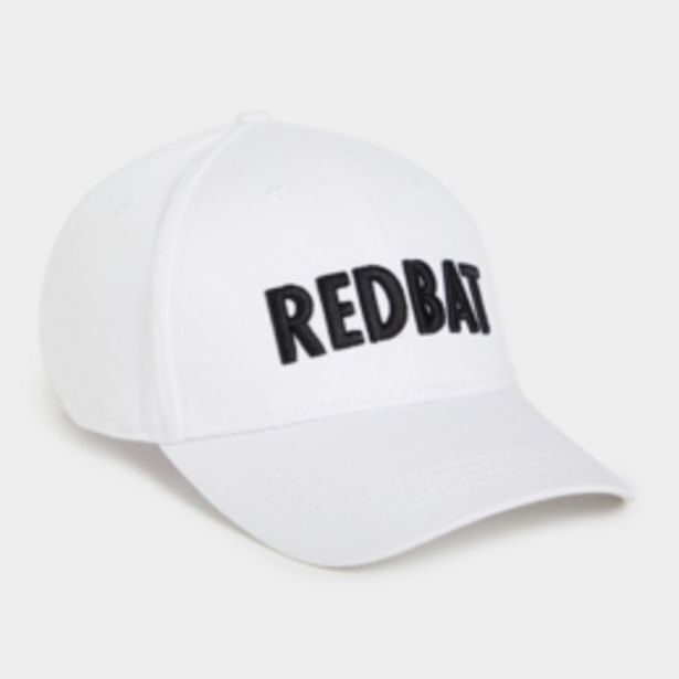 Redbat classics white structured cap offer at Sportscene