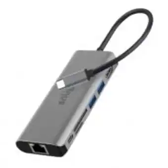 Snug multi hub usbc to hdtv 7 ports grey