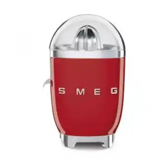 Hirsch's Smeg 50's style fiery red retro citrus juicer - cjf01rdeu offer