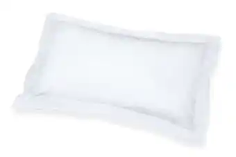 Whitehouse Whisper soft 300 thread count egyptian cotton percale white oxford pillowcase offer