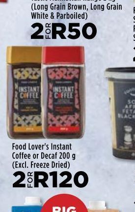 Food Lover's Market Food lover's market coffee 2 offer