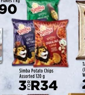 Food Lover's Market Simba chips 3 offer