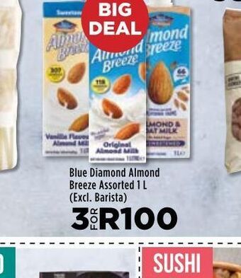 Food Lover's Market Blue diamond almond drink 3 offer