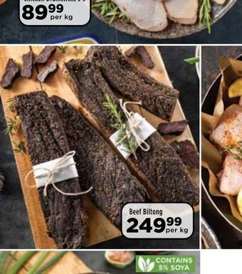 Food Lover's Market Beef biltong offer