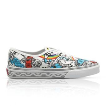 Sportscene Vans x crayola men's authentic multicolour sneaker offer