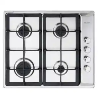 Hirsch's Elba 60cm stainless steel gas hob - 02/ees65-450xn offer