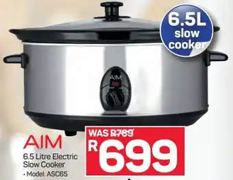 Pick n Pay Hypermarket Aim Electric Slow Cooker 6.5L offer